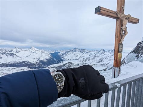 [Rolex Explorer 124270] at 3883m Zermatt 